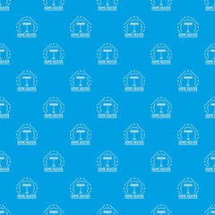 Comfort heater pattern vector seamless blue repeat for any use