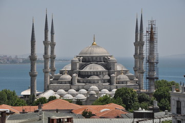 Fototapeta na wymiar Blue Mosque Istambul