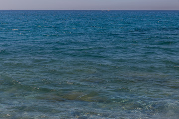 Crystal sea water background