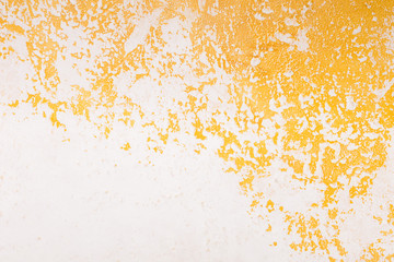 White and gold acrylic textured painting background