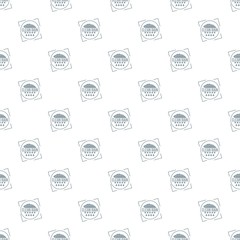 Clean rain pattern vector seamless repeat for any web design