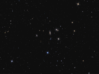 Deep space: Hickson 44 galaxies group