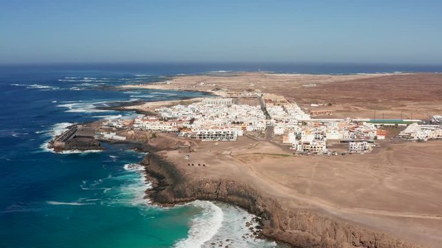 El Cotillo Aerial, Fuerteventura, Spain