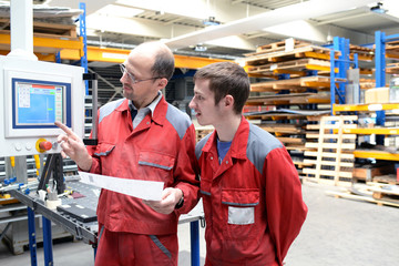 Gärtner im Blumengeschäft - Anbau von blumen im Gewächshaus // Gardener in a flower shop -...