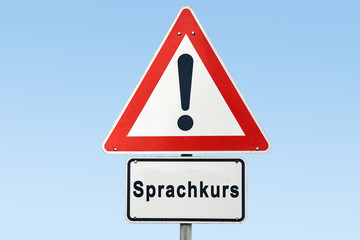 Schild 327 - Sprachkurs