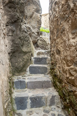 Beautiful old stone stairs