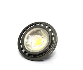 LED lights bulb isolated on white background