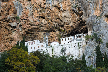 Fototapeta na wymiar Monastery in Greece