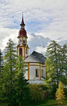 Parish church Obernberg zum Hl. St. Nikolaus, Obernberg, Tyrol, Austria, Europe