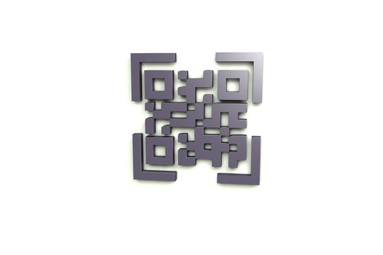 violet color Illustration of Zip Code on light background
