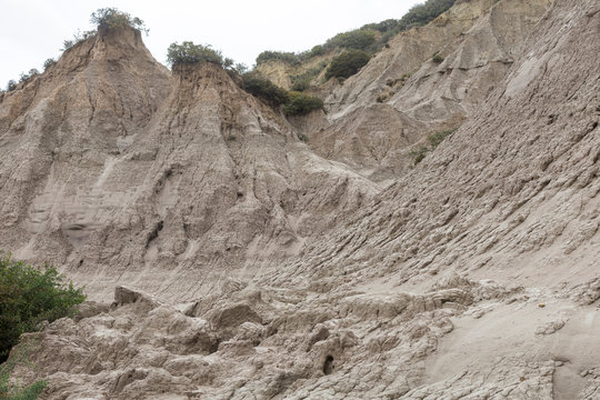 Geological site of  Komolithi in Crete Greece.