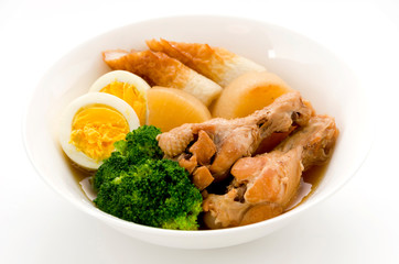 鶏肉と大根の煮物