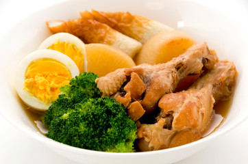 鶏肉と大根の煮物