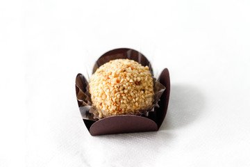 Brigadeiro, doce com castanha
