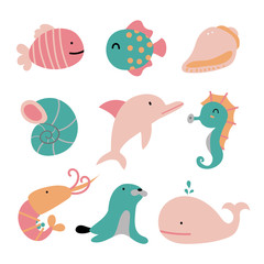 wildlife vector collection design