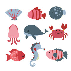 wildlife vector collection design