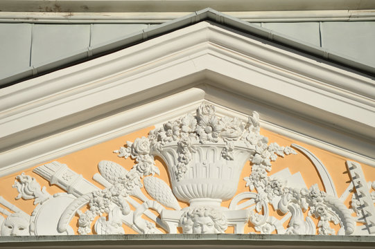 Fragment of pediment