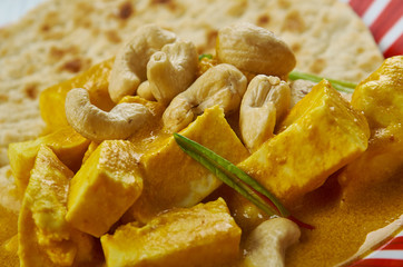 Creamy Cashew Indian Butter Paneer