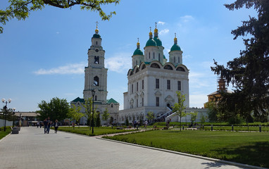 View of Astrakhan Kremlin