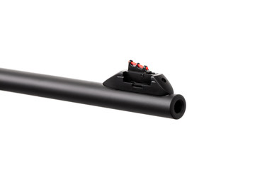 hunting rifle barrel isolated on white
