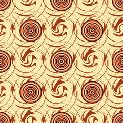 bright geometric seamless pattern grunge effect