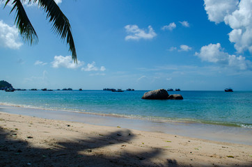 Beach in Koh Tao, Thailand.
