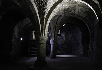 Fototapeta na wymiar Dungeon interior castle