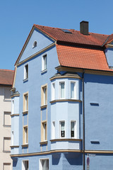 Blaues Wohnhaus, Altbau