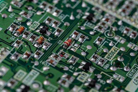Electronic circuit board, Printed circuit board, Solder side