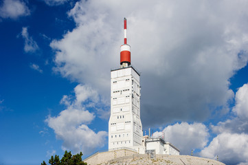 Observatorium und Fernsehstation auf dem Mont Ventoux