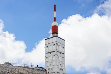 Observatorium und Fernsehstation auf dem Mont Ventoux