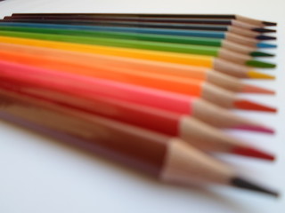 Fototapeta premium Color Pencils Close Up