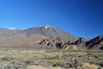 Fototapeta na wymiar Tenerife Teide National Park Panorama