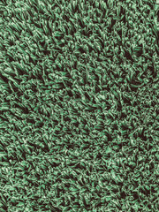 Artificial cover for the sports field. Close up shot