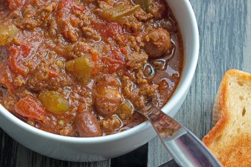 spicy chili bowl 