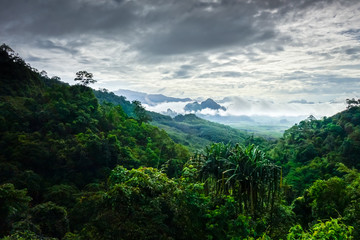 Khao Sok National Park landscape, Thailand