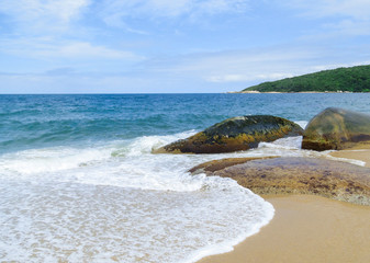 Praia Mar Férias Azul Areia Vista Paisagem Lugar Beleza Natureza