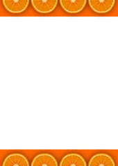 Orange Border Title Page