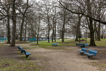 Parc Maurice Thorez, Choisy le Roi, 6-01-2019