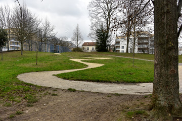 Parc Maurice Thorez, Choisy le Roi, 6-01-2019