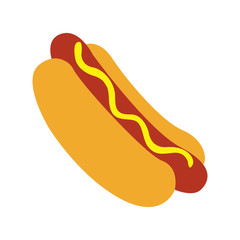 Hot dog emoji