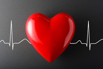 Heart cardio, healthcare, medical background
