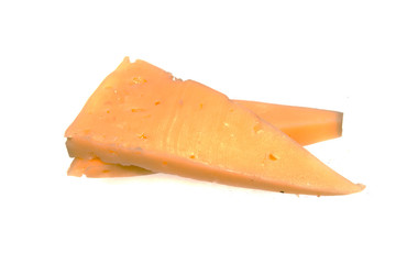 cheese isolated on white background