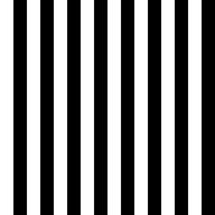 Black and White Stripes Seamless Pattern - Vertical black and white stripes seamless pattern