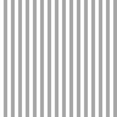 Gray and White Stripes Seamless Pattern - Narrow vertical gray and white stripes seamless pattern - 242509400