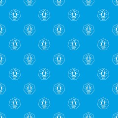 Fashion bags pattern vector seamless blue repeat for any use