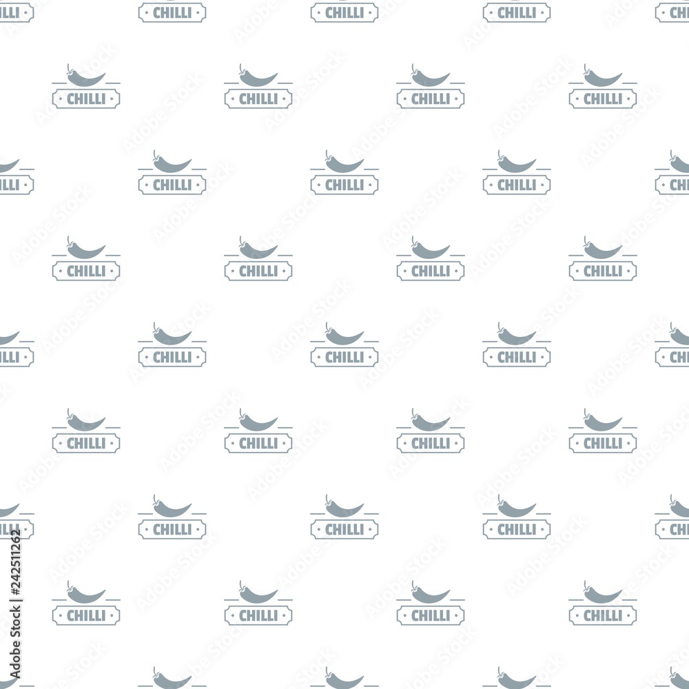 Aufkleber chilli spice pattern vector seamless repeat for any web design