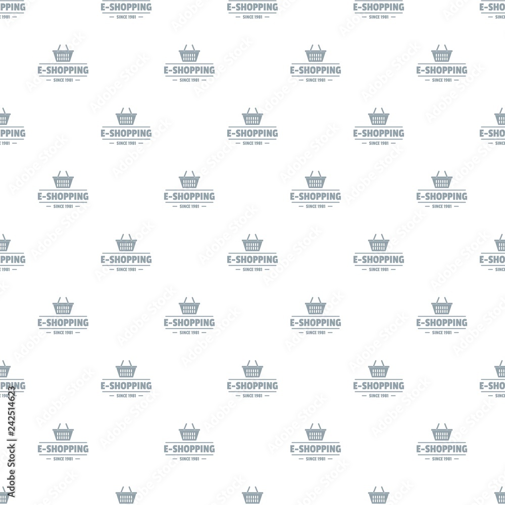 Aufkleber e shipping pattern vector seamless repeat for any web design
