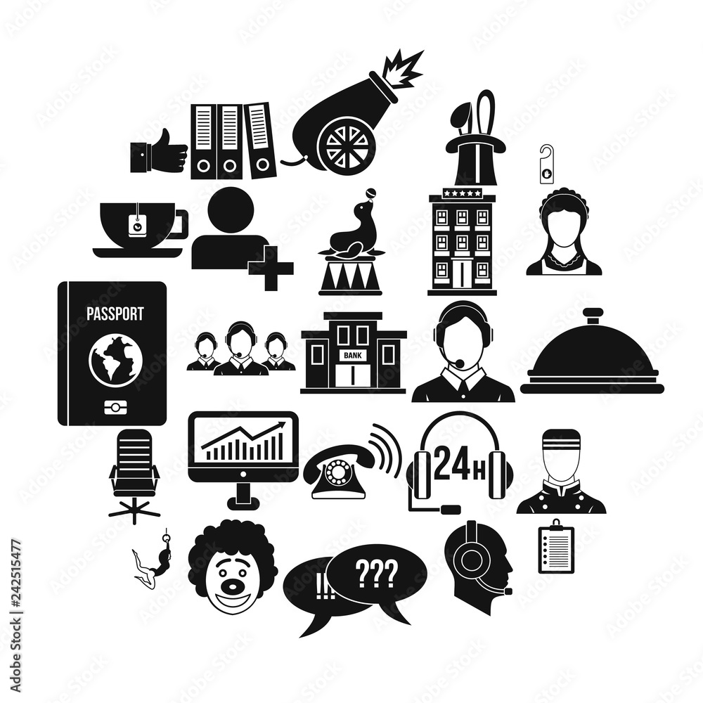 Aufkleber accordance icons set. simple set of 25 accordance vector icons for web isolated on white background
