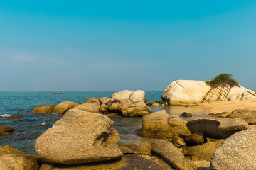 Beautiful lovely beach at Pattaya norht, Thailand